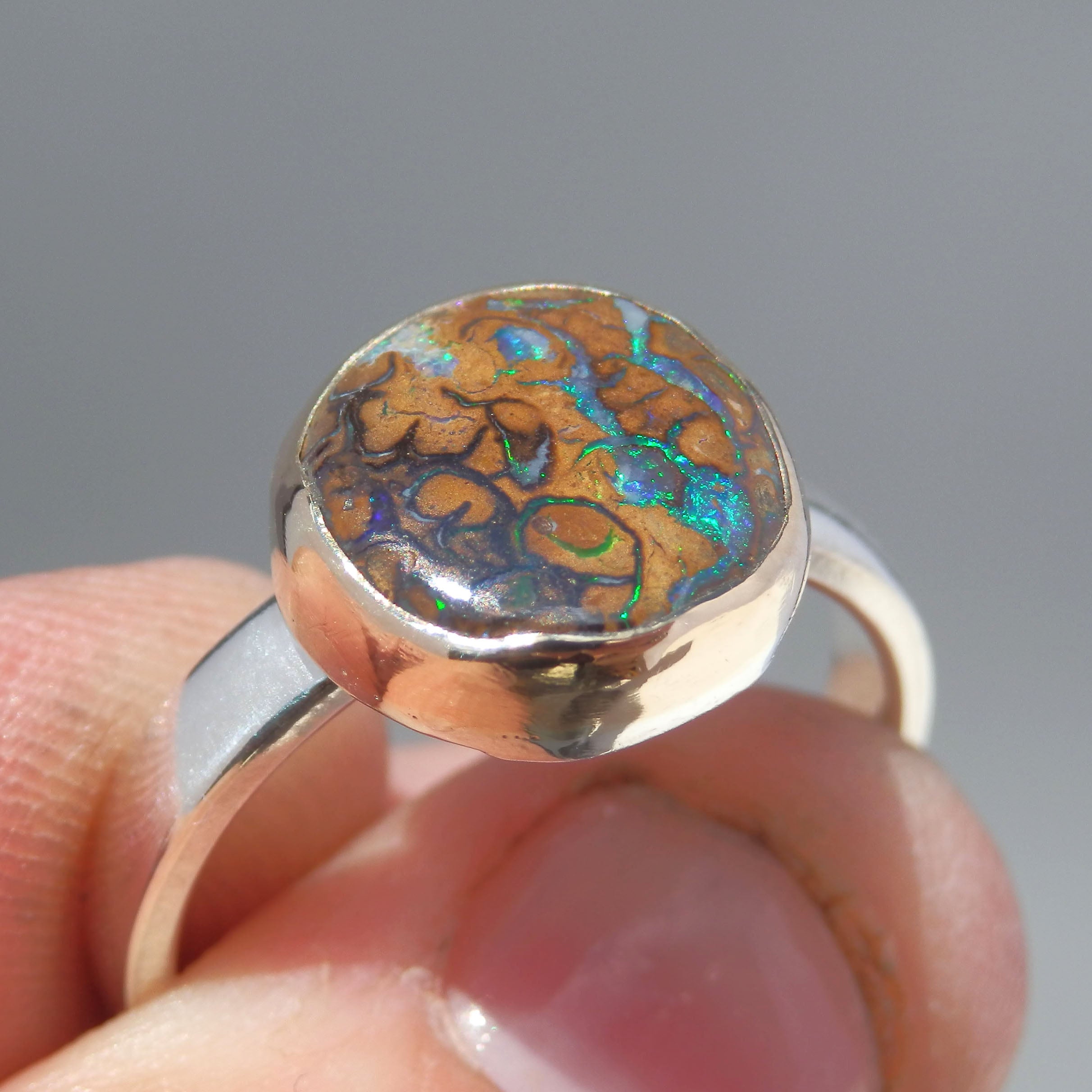 Matrix Opal Ring